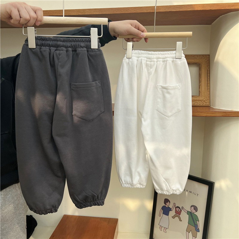 Ragazzi Autunno 2024 American Alphabet Sport Bambini Casual e Bello Esplosivo Strada Largo Scuola Media Cotone_voghion.com