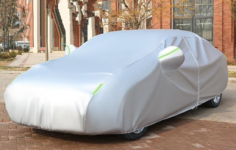 Car Cover Oxford Cloth Lightweight Sun Protection Rainproof Heat Insulation Winter Thickened Sunshade Car Cover Full Cover Fuying