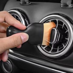 Car cleaning soft bristle brush air vent dust remover interior gap cleaning tool car wash brush