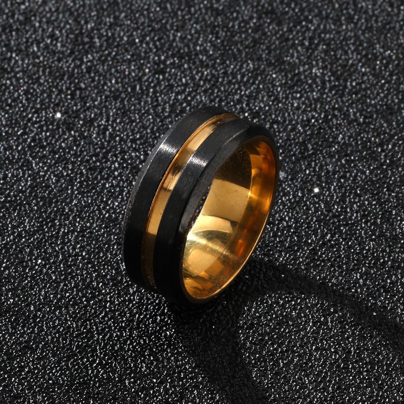 Designer Men's Ring Minimalist Modern Style For Refined Gentlemen_voghion.com