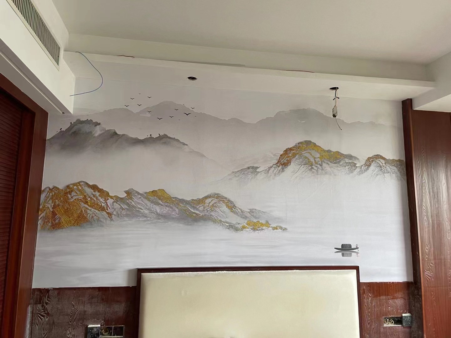 新中式抽象山水线
