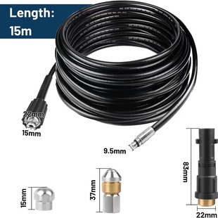 15 m water pipe water mouse suit