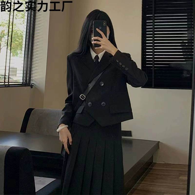 Spring retro classic suit, universal set, 2024 years