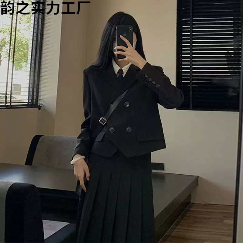 Spring retro classic suit, universal set, 2024 years