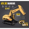 Realistic car, interactive metal automatic excavator, for children and parents, remote control