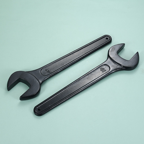 Jiutong manufacturer sells black single-head open-ended wrench, single-head wrench, single-head dead end wrench, hardware tools