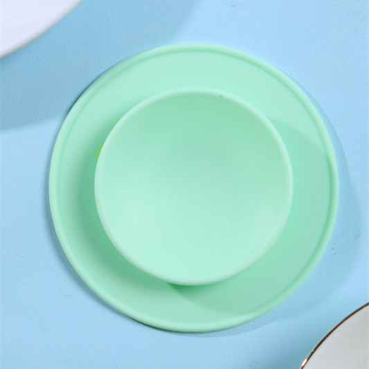 에메랄드* 원형 실리콘 흡입 컵