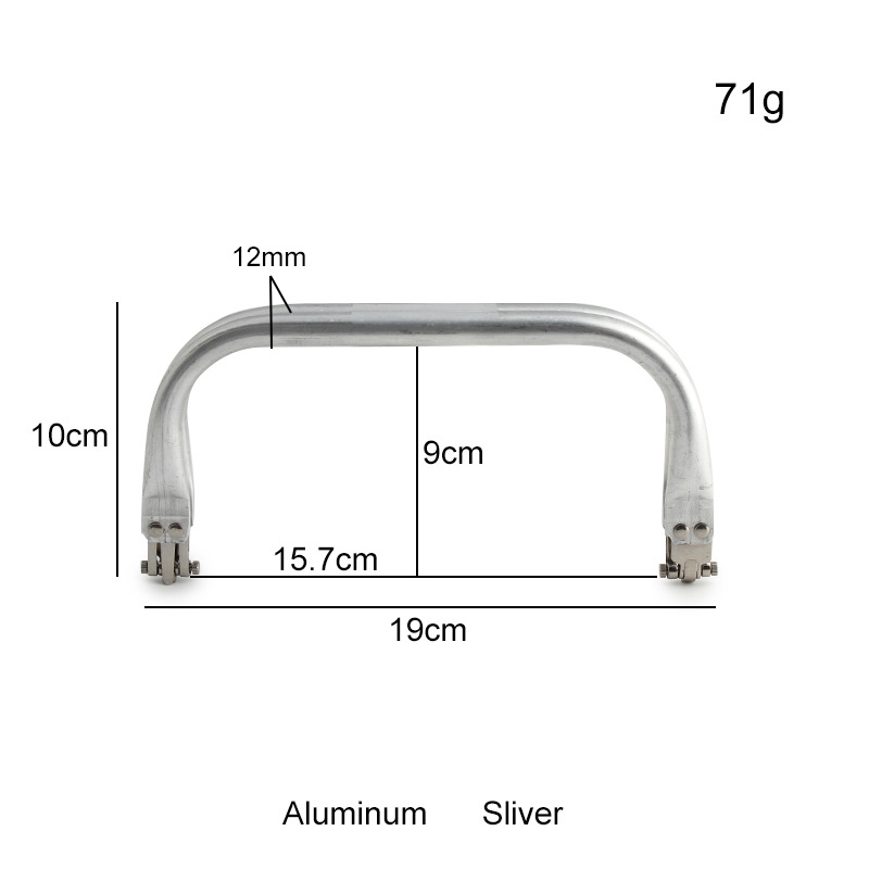 Pinza Boca Metal Profesional — Para DIY Bolsos y Tubos Aluminio