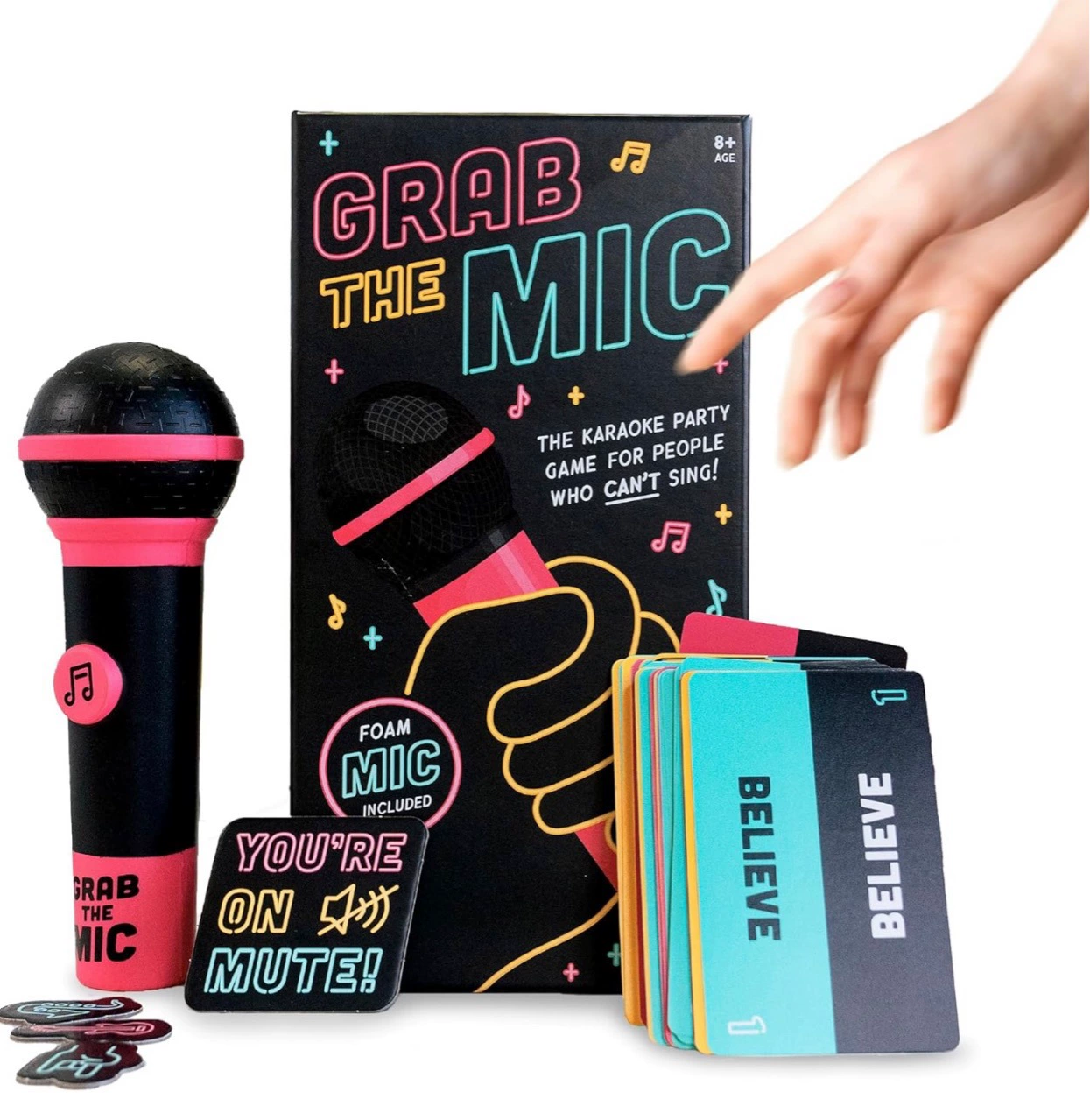 Трансграничные источники захватывают микрофонные игры Exciting Grab The Mic настольные игры Семейная игровая карта