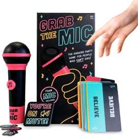 跨境货源抢麦克风游戏Exciting Grab The Mic桌游卡牌家庭游戏卡