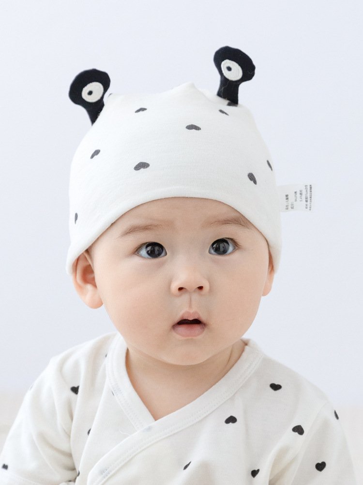 Children's cartoon cute baby cap for new born
