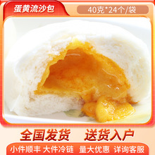 北京发货 蛋黄流沙包 24个装 速冻半成品马蹄糕 酒楼宴席萝卜糕