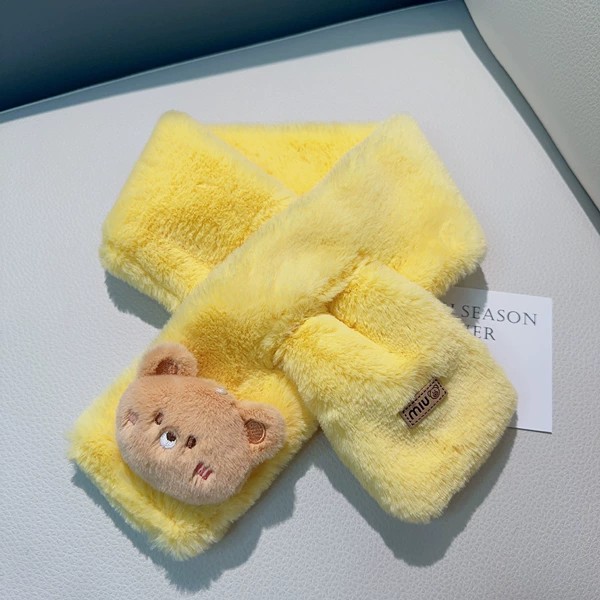 Cartoon, yellow, with little bears