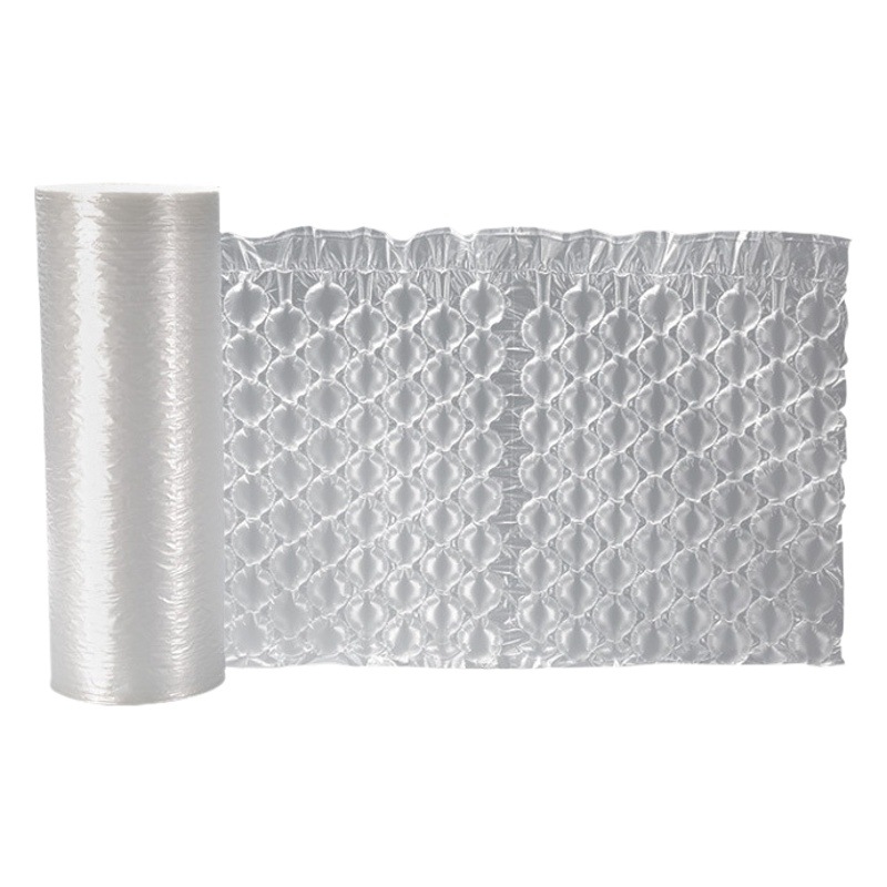 Inflador de película de burbujas de película de polipasto engrosado, embalaje de protección del medio ambiente expreso, relleno de amortiguación anticolisión de rollo grande a prueba de golpes