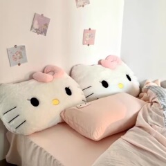 ぬいぐるみの枕のベッドの上のクッションの寮の大きい背もたれのクッションの自動車の抱き枕のかわいい女子学生のソファーのシートは腰をかばって卸売りします。