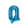 Blue balloon, layout, decorations, 16inch, gradient, English letters