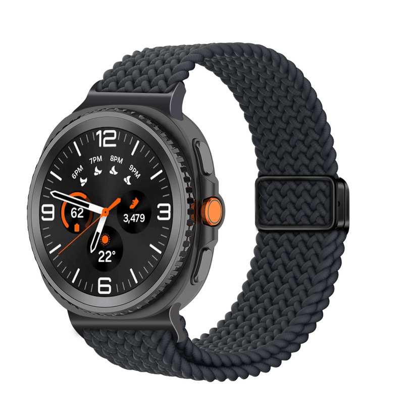 适用三星Galaxy watch8手表磁吸金属扣编织表带Watch8 Classi腕带|undefined
