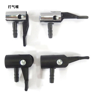 Car inflatable plastic nozzle handle American air nozzle air pump accessories bicycle tire inflatable beauty nozzle conversion head