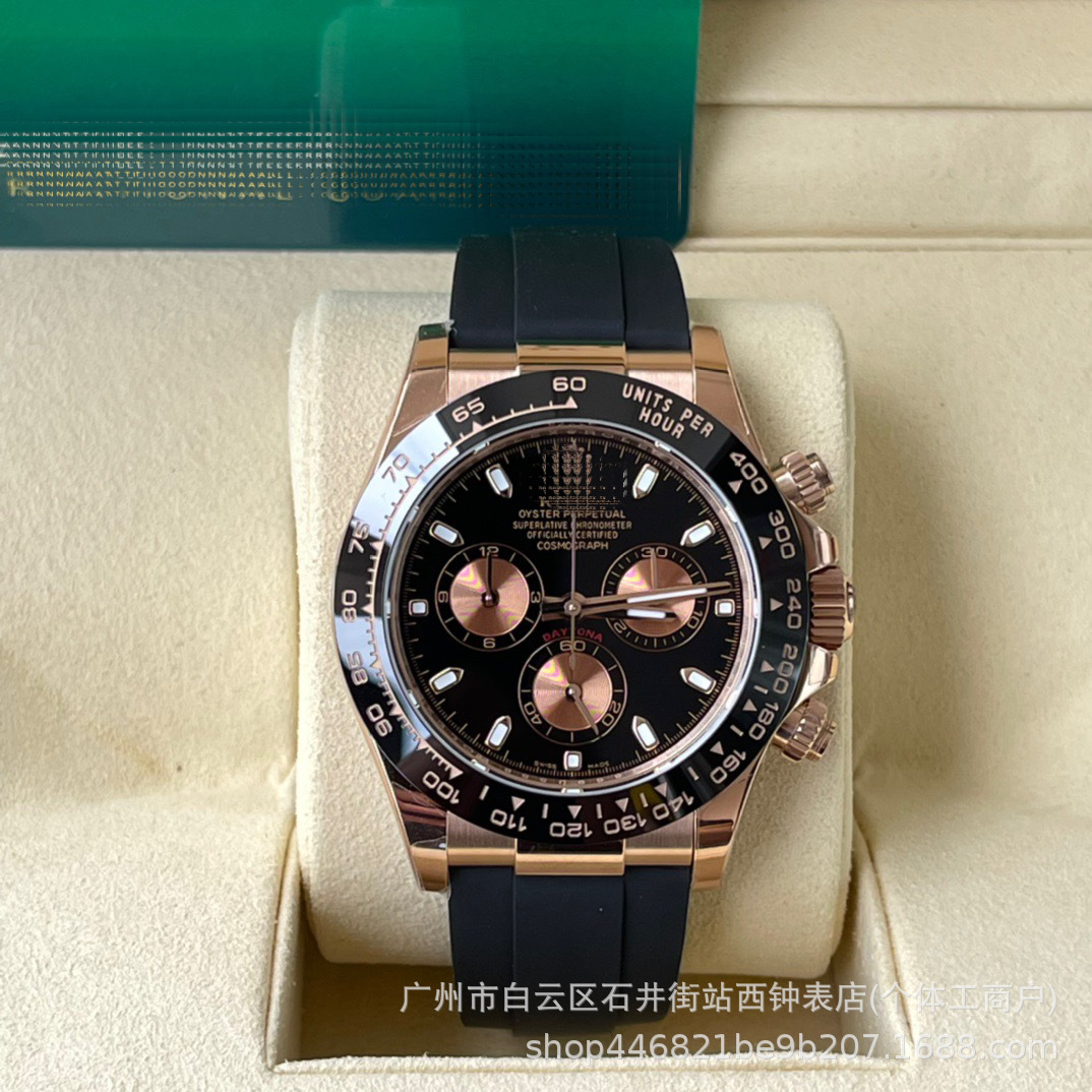 Transfronterizo Watch7750 cronógrafo Shawn Yue cemento gris Ditong reloj automático reloj mecánico pareja comercio exterior
