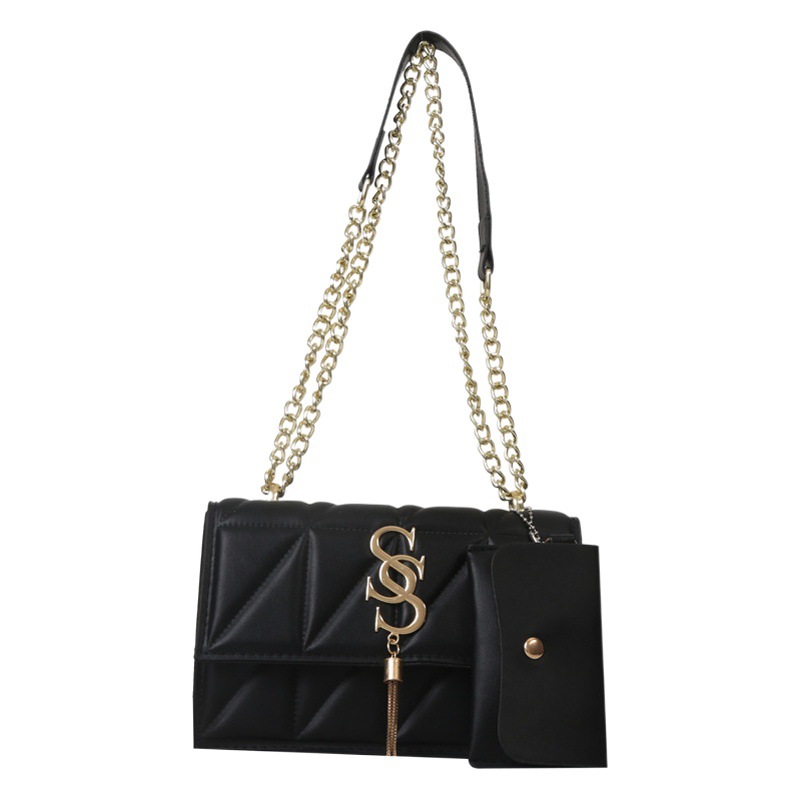 2024 primavera nueva moda de moda bolso de hombro retro cadena casual bolsa de mensajero de las mujeres simple bolsa casual mujeres