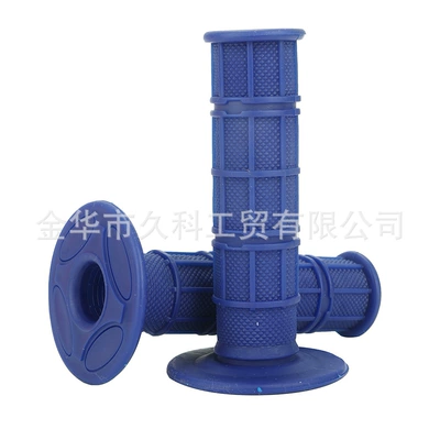 Silicone Soft Handlebar Rubber, Motosiklet ləvazimatları və aksesuarları - blue