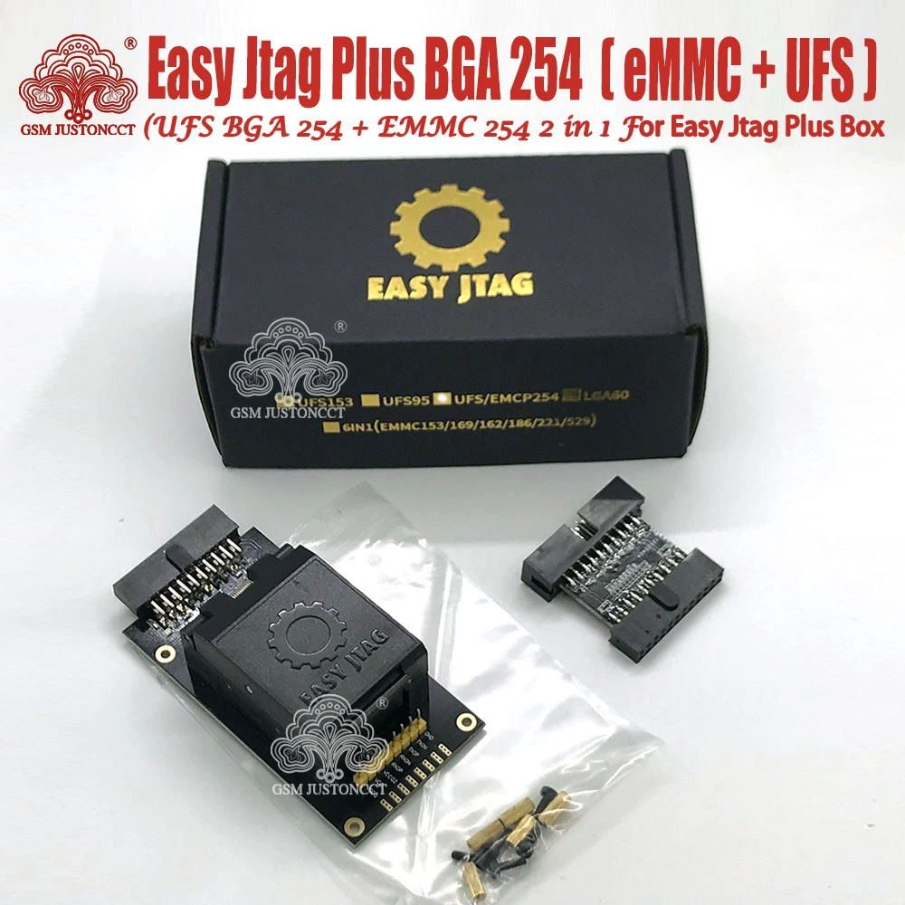 Новейший оригинальный адаптер UFS BGA 254 Для Z3X Easy Jtag Plus
