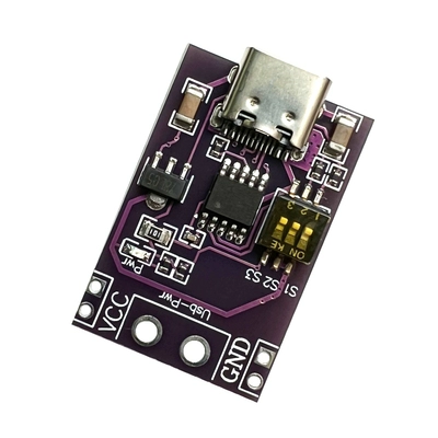 Триггер-приманка для быстрой зарядки PD/QC/AFC поддерживает фиксированное выходное напряжение 5 В 9 В 12 В 15 В 20 В