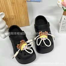 公仔卡通立体鞋花洞洞鞋配饰可拆卸diy配件可爱鞋扣百搭装饰扣