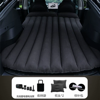 ModelY/3 Special Sleeping Mat | Vehicle-mounted inflatable bed - exclusively-for-the-trunk-black-applicable-to-tesla-model-y-with-wireless-battery-pump