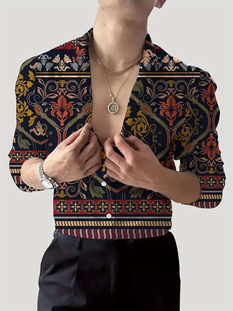 2025 nuevo estilo Amazon comercio exterior casual transfronterizo tendencia de moda salvaje camisa de manga larga de alta calidad MB12