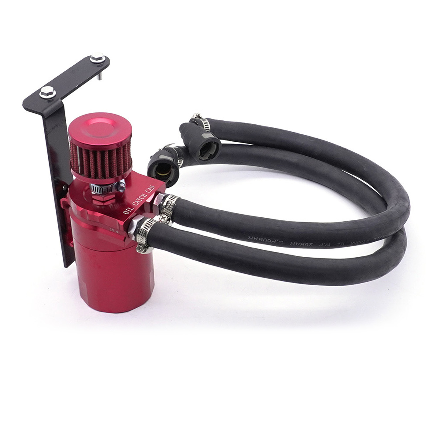 Car Metal Aluminum Fuel Tank Modified Universal Breathable Oil Gun 300ml Aluminum Alloy Fuel Tank Suitable for Ford F150