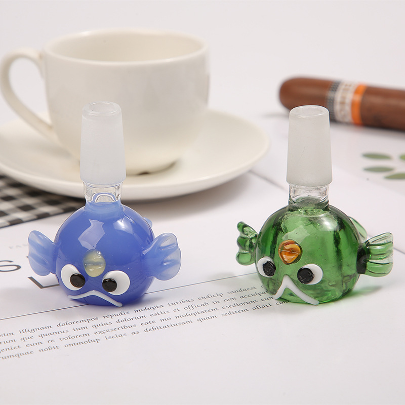 Glass pipe mini angry chick new pipe portable convenient practical easy to clean pipe spot