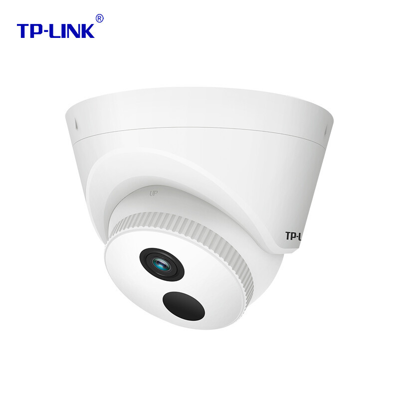 普联（TP-LINK） TL-IPC443HP 400万半球poe供电红外30米夜视高清