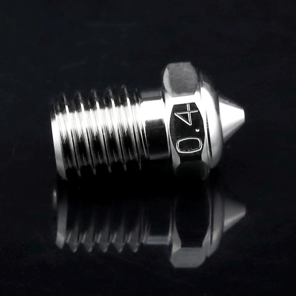 Сопло с медным покрытием Red Lizard K1, оригинальные аксессуары E3D V6 0,1, апертура, устойчивая к высоким температурам, экструзия VORON0.1