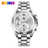 SKMEI new women's metal watch 1897 Zhen three -eye multi -function chronograph waterproof watch manufacturer supply