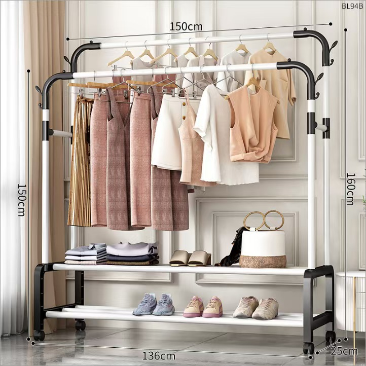 더블 레이어 더블 폴 화이트 150+ 휠