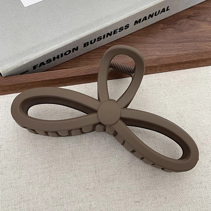 Clip de garra grande Placa de horquilla de acrílico horquilla hembra elegante temperamento tiburón clip tocado clip de Cabeza trasera horquilla