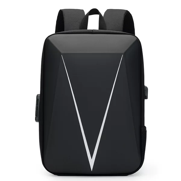 Shaping hard shell computer backpack men's fashion high school student schoolbag shaping British business backpack men's customized printing