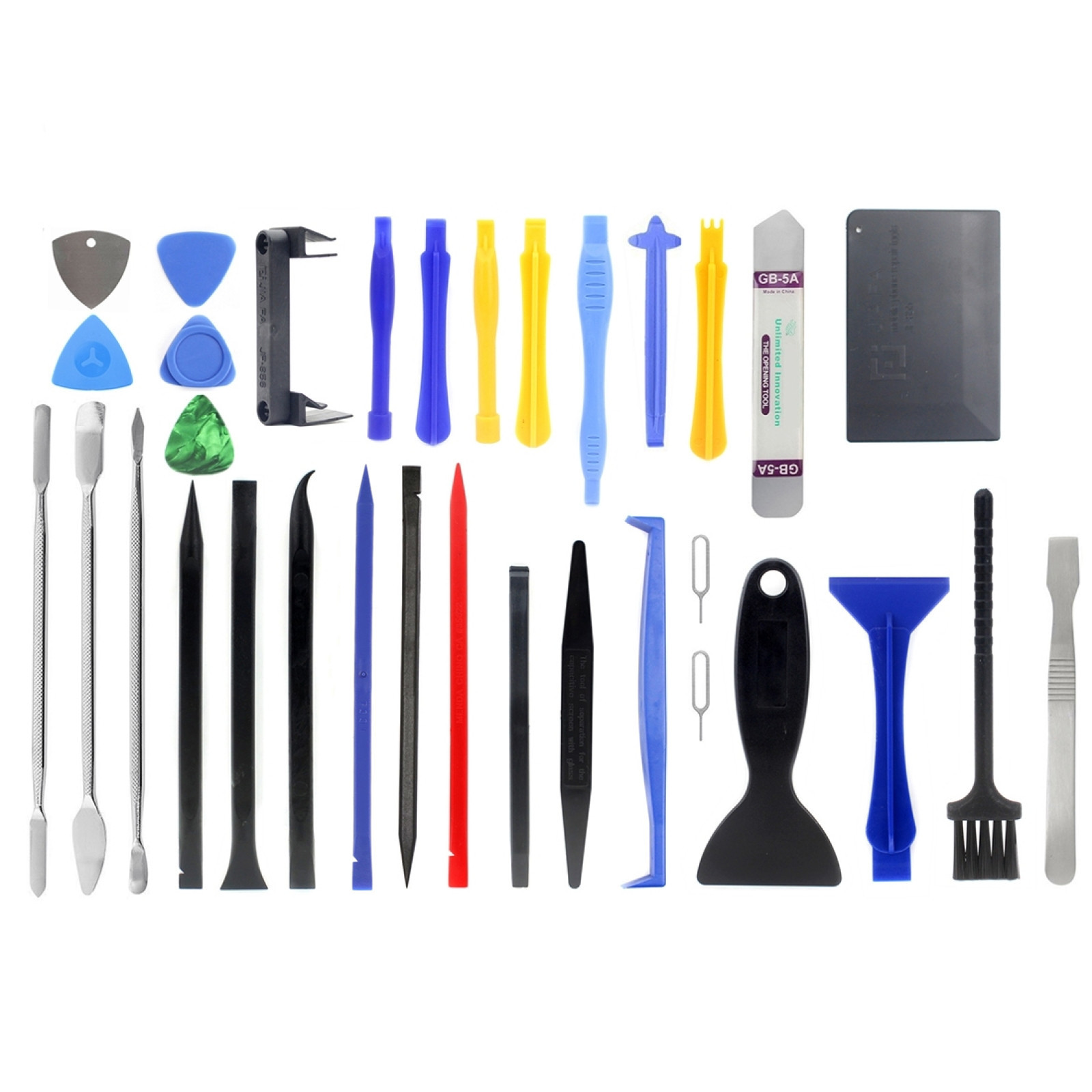 苹果手机平板电脑胶批拆机棒34件套 拆屏工具开壳开机拆机撬棒套