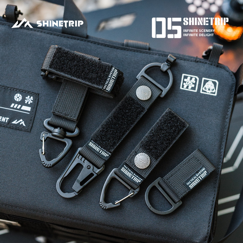 Shinetrip Mountain Fun 05 Series Tactical Multi-Functional Hook and Loop Fastener Design with Imitation Nylon Webbing Shinetrip Mountain Fun 05 Series Tactical Multi-Functional Hook and Loop Fastener Design with Imitation Nylon Webbing