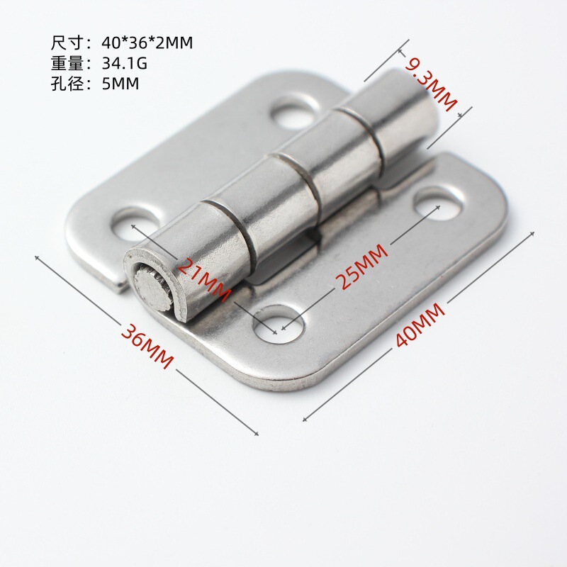 メーカー供給 304 ステンレス鋼ヒンジ工業用マルチ仕様フラットヒンジ卸売厚みのある工業用ヒンジ 304|undefined
