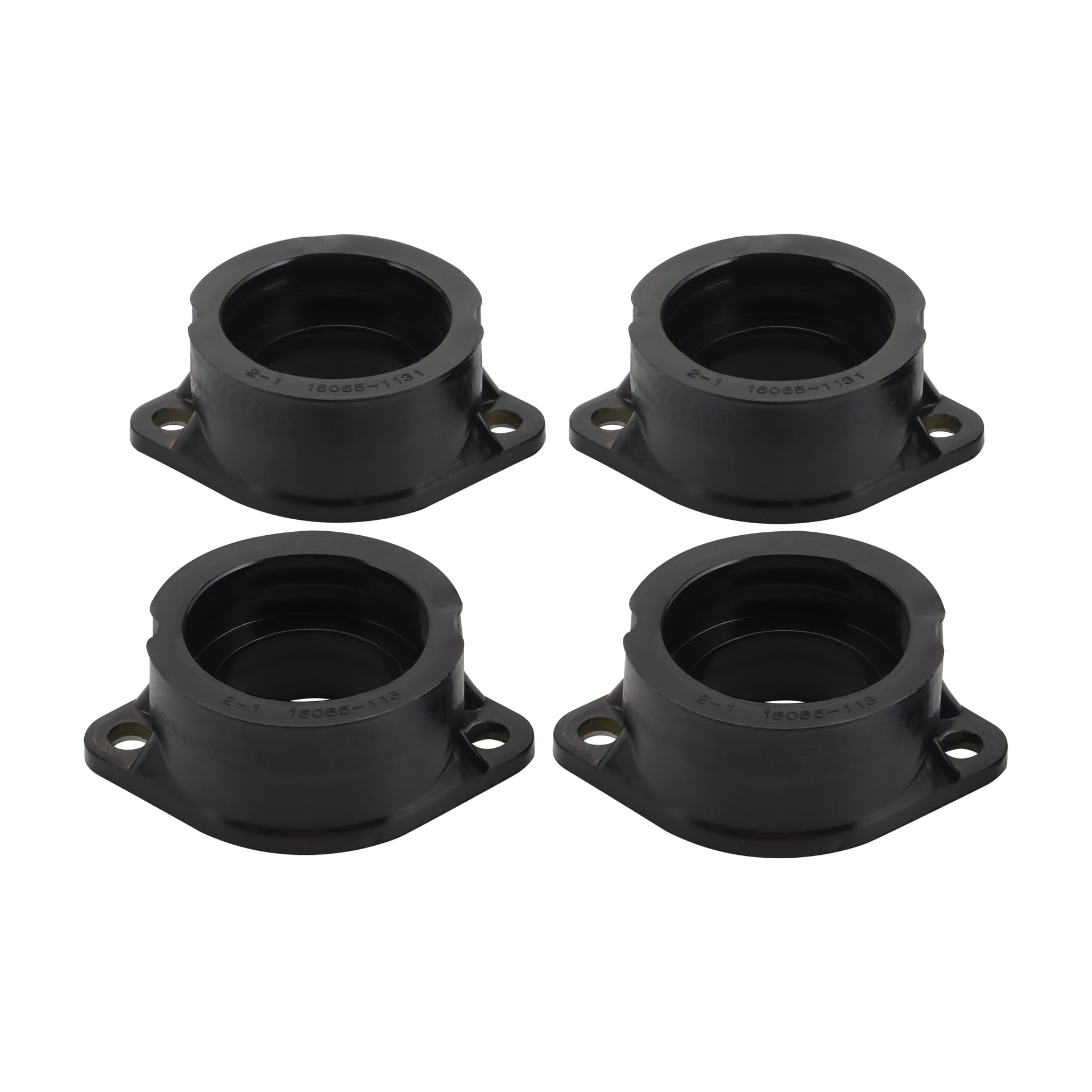 Set of 4 Motorcycle Intake Manifold Air Connectors Suitable for Gpz1100 Zxt10A Kz1000 Engines