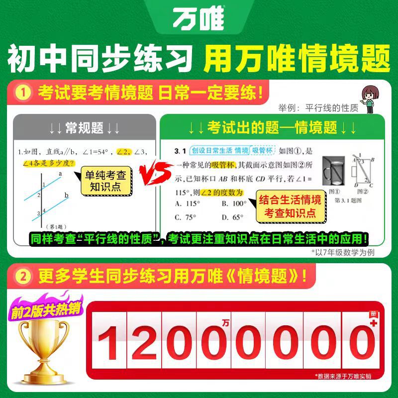 2025年秋 万威状況問題 7、8、9年生 中国語 数学 英語 歴史 道徳法 同期授業 第1巻|undefined