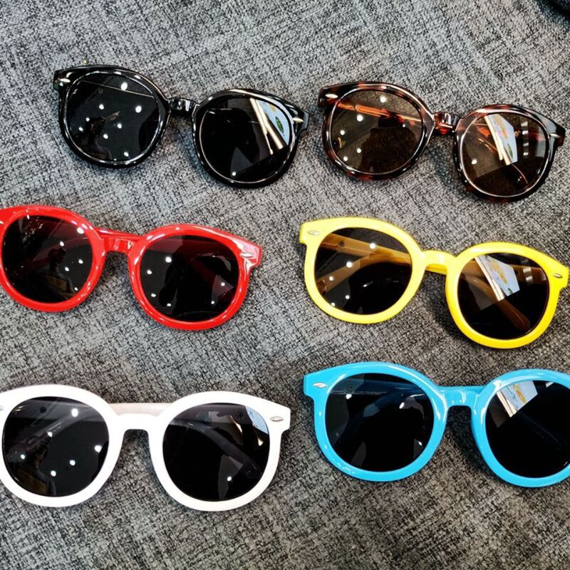 Children's sun-proof sunglasses sunglasses children Boys Girls fashion trendy baby cute UV-proof toy glasses