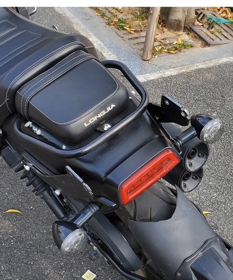Muscle car Wolf suitable for Longjia V BA 250 multi-function folding backrest adjustable backrest modified tail shelf tail