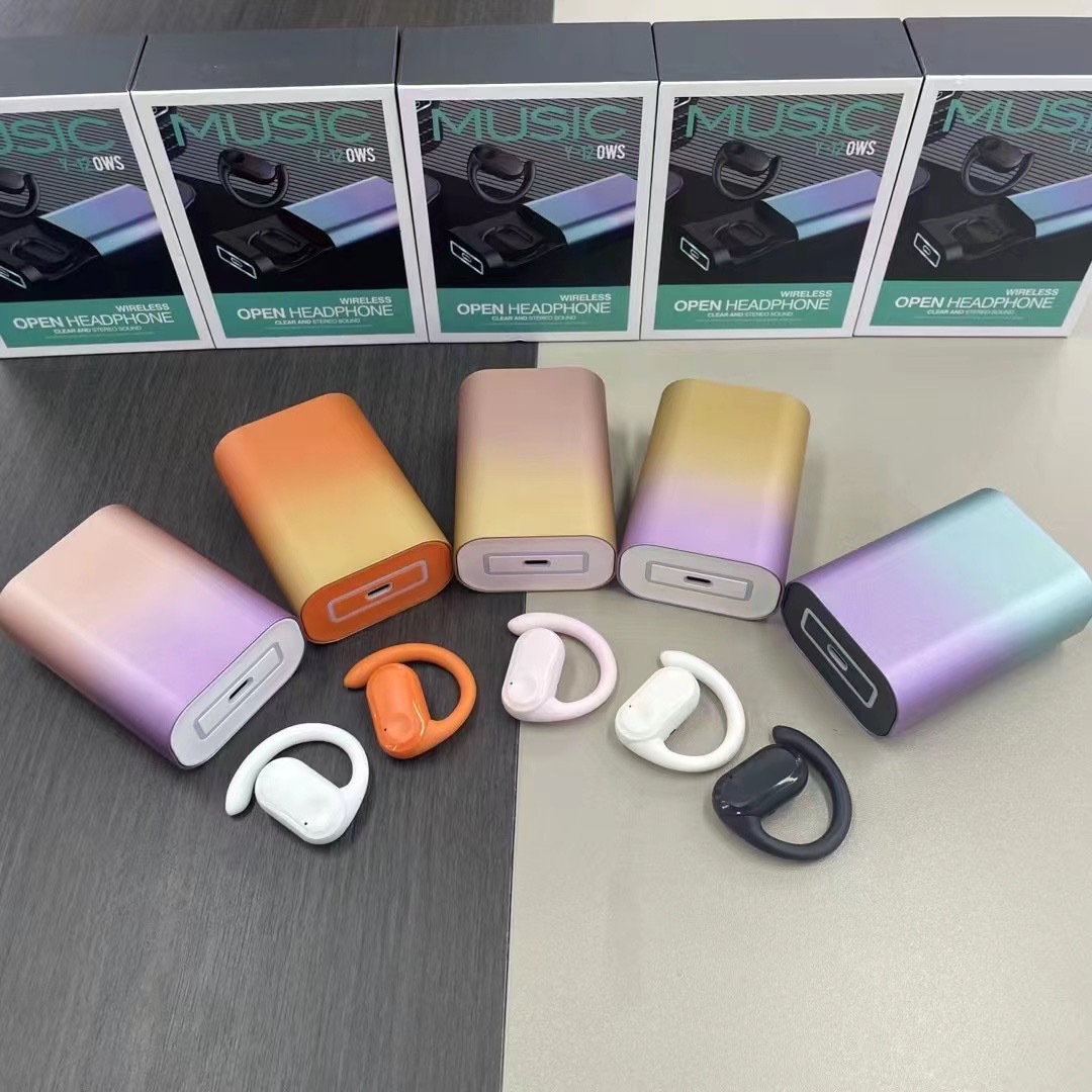 2024 New Y12 Earbone Conductive Drawer style High Battery Long Range Bluetooth Earphones_voghion.com