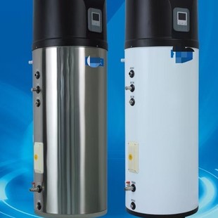 Air energy heat pump water heater integrated machine household commercial engineering machine electric heating compression coil water tank 2323l L L