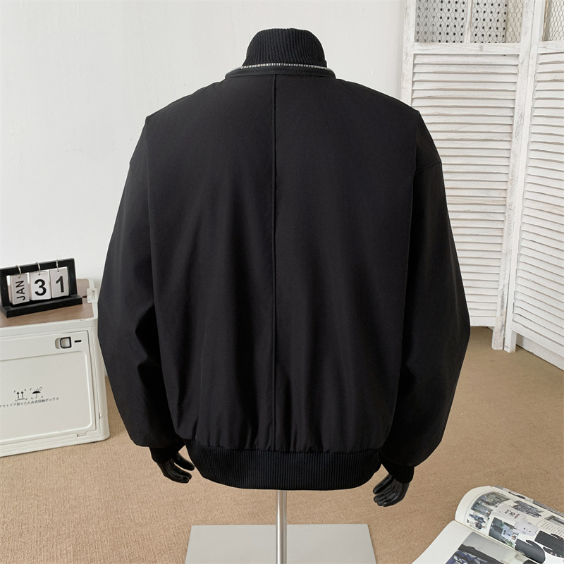 Retro Flying Deconstructive Jacket Loose Workwear Unisex Style_voghion.com