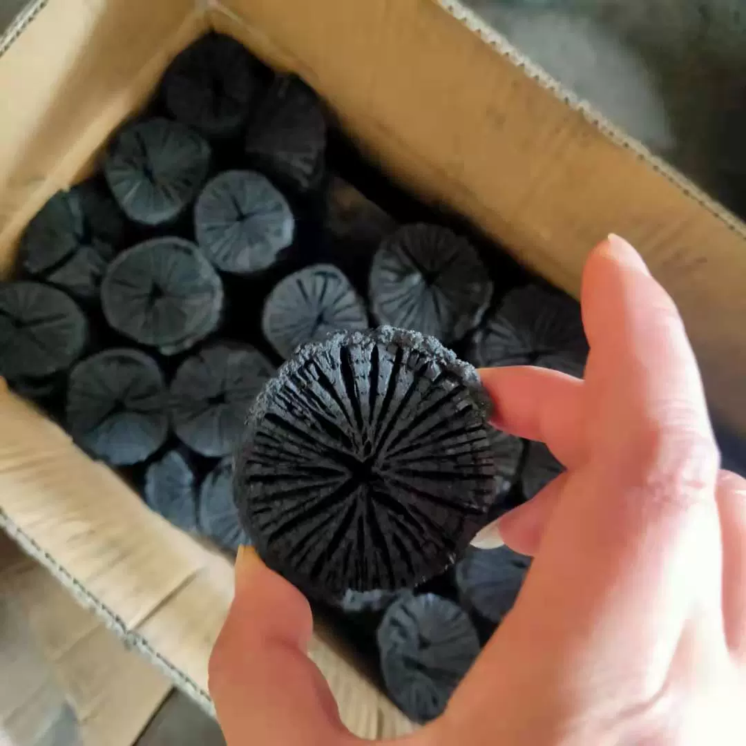 批发2.4.6号机制炭烧烤取暖无烟 煮茶易燃栎木大号韩式烤肉菊花炭