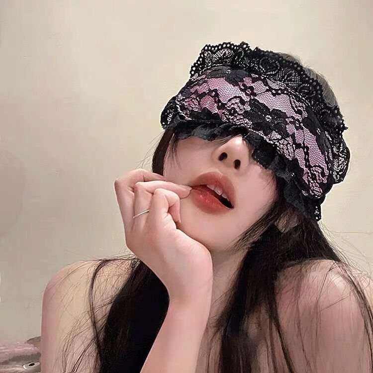 Pure desire black lace sexy eye mask nightmare shading sleep abstinence series sexy binding bracelet emotional props